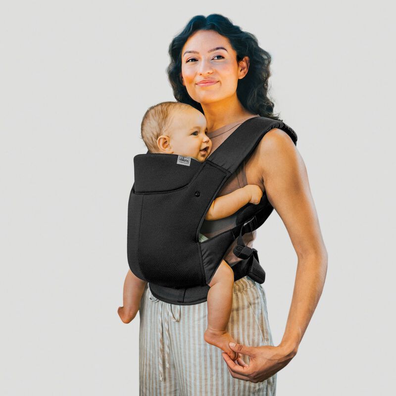 Snug Support Black Baby Carrier image number 1